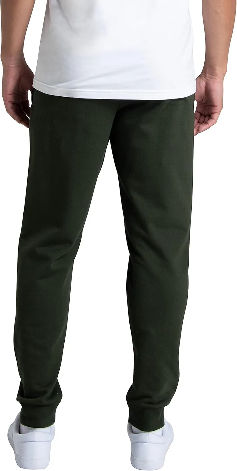 Fruit of the Loom Eversoft Fleece Joggers with Pockets, Relaxed Fit, Moisture Wicking, Breathable, Tapered Sweatpants