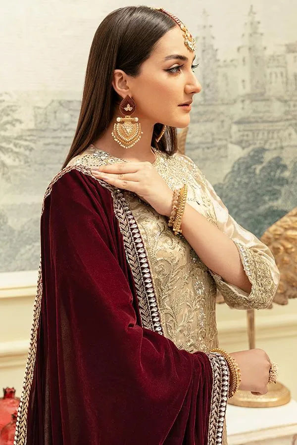 Imrozia La-Heritage · Festive Velvet Collection – I.V-01 Garnet Dorée