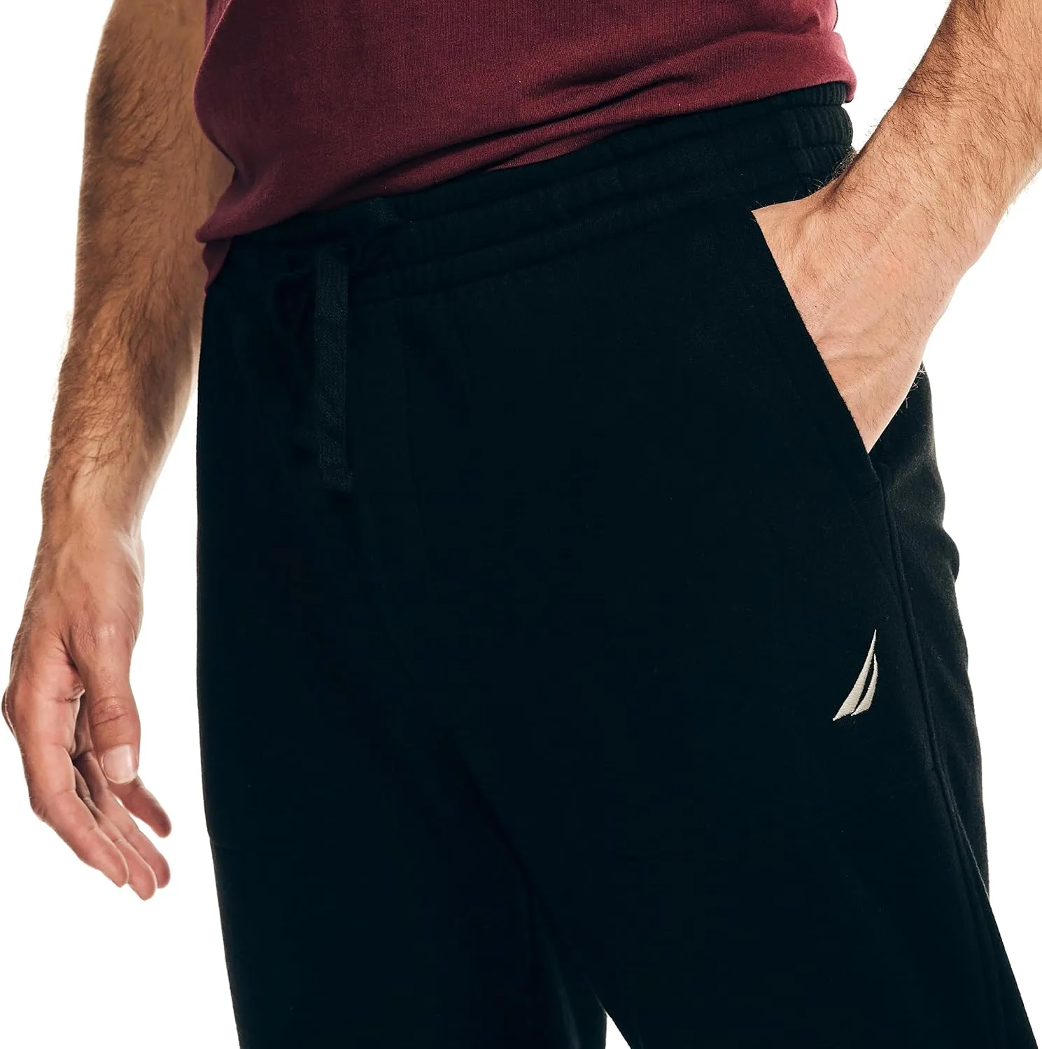 Nautica Men's Anchor Fleece Basic Joggers