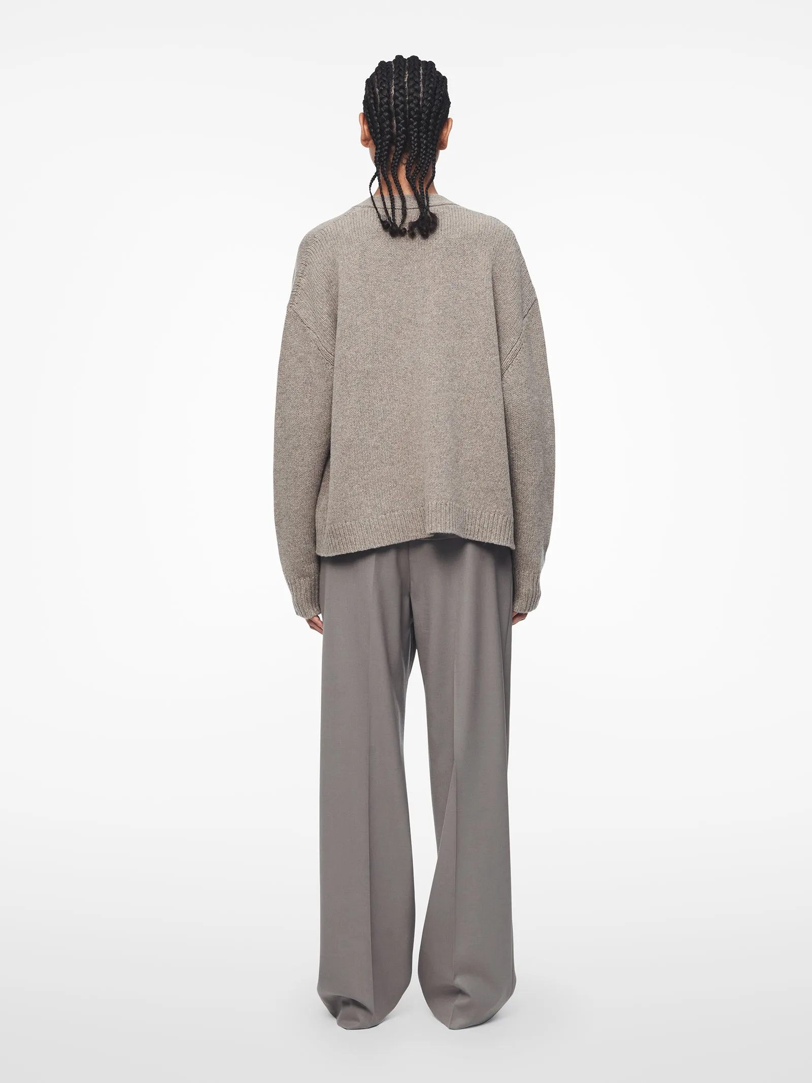 Oversized Trouser in Shale