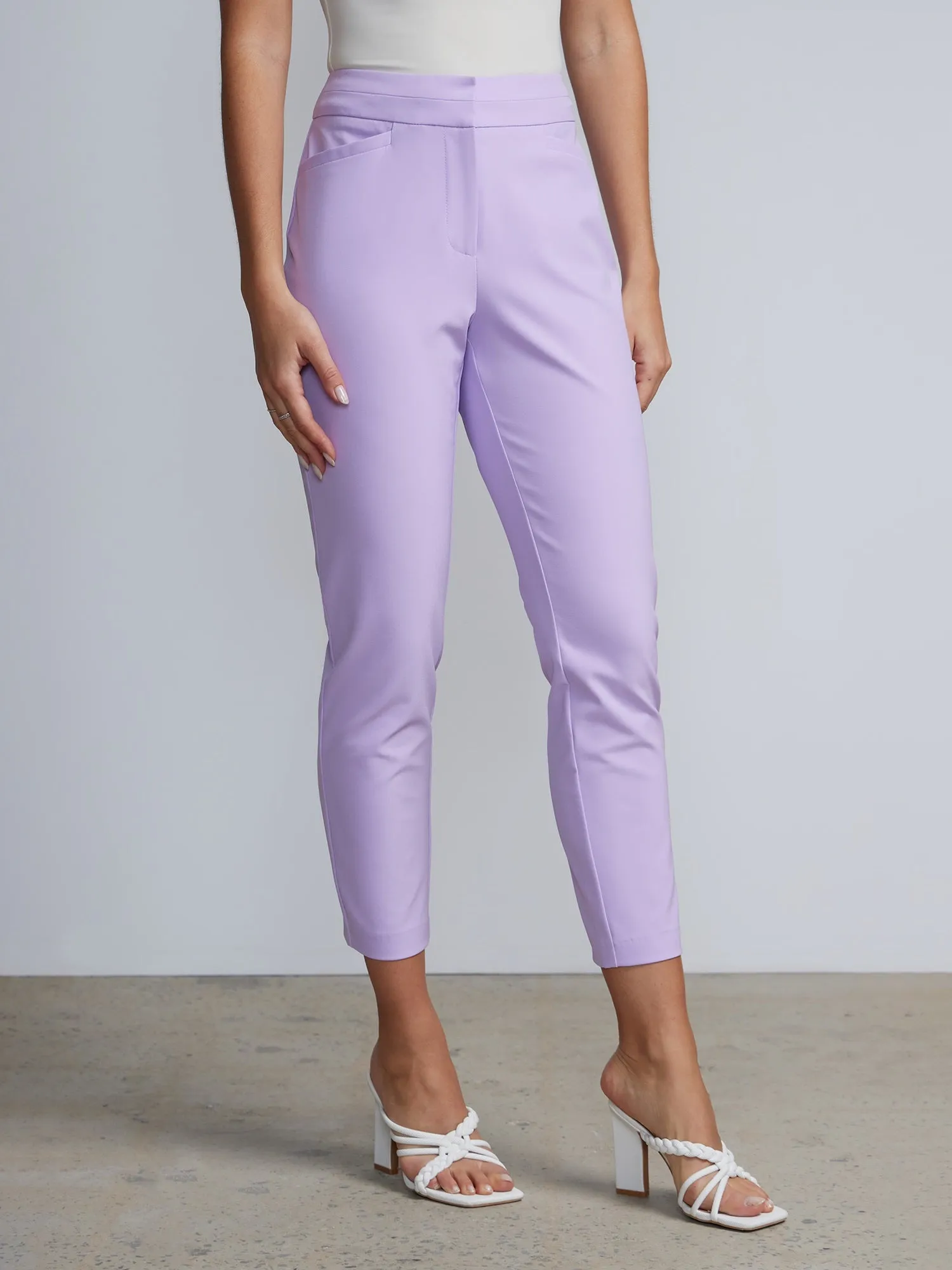Tall High Rise Tapered Ankle Pants